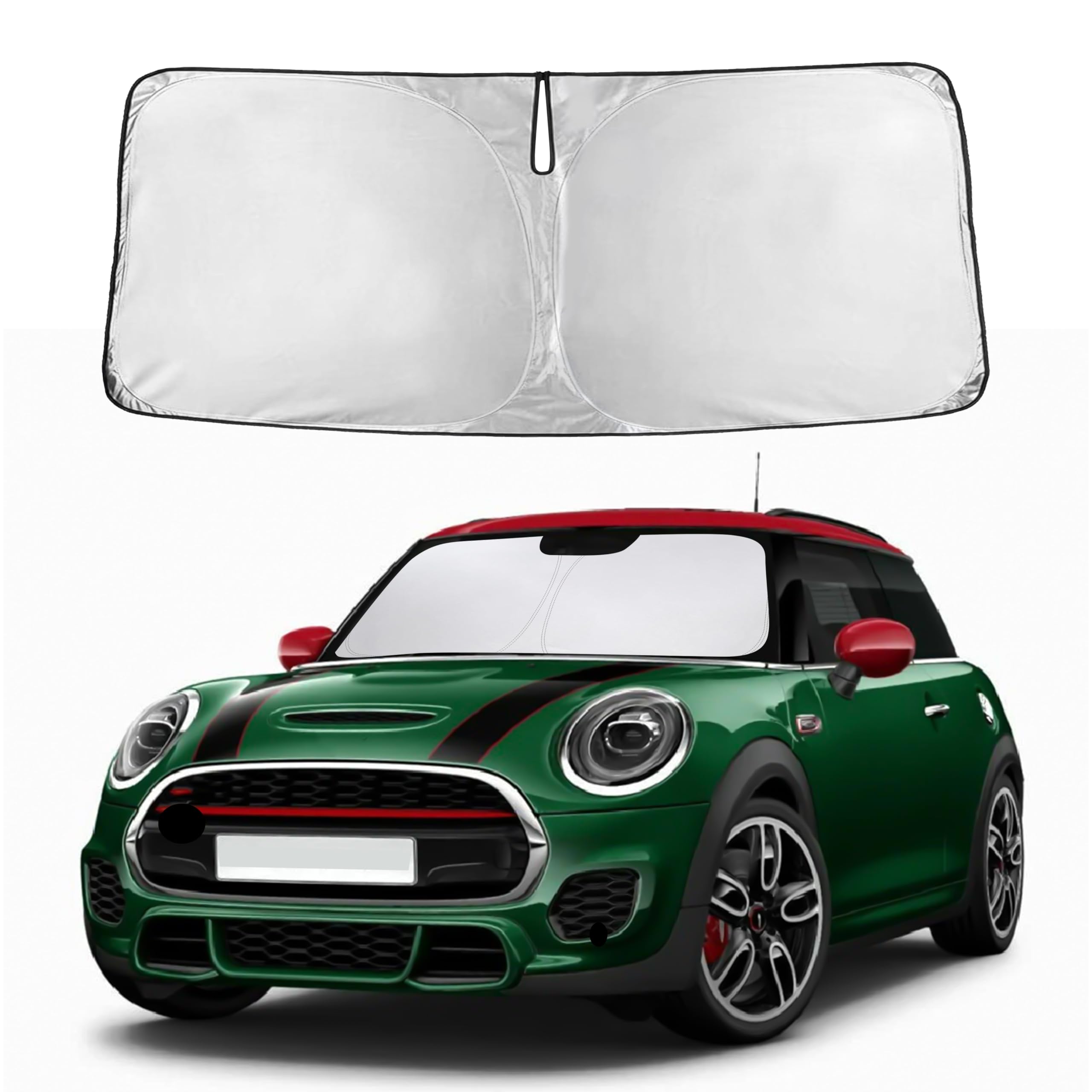 EcoNour Windshield Sunshade Compatible for Mini Cooper F55 2014-2023 2024
