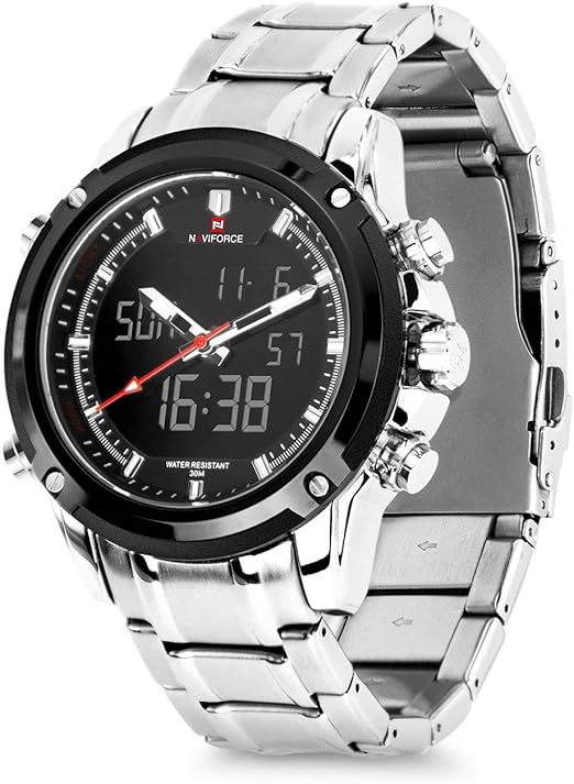 Analog digital watch amazon Clearance