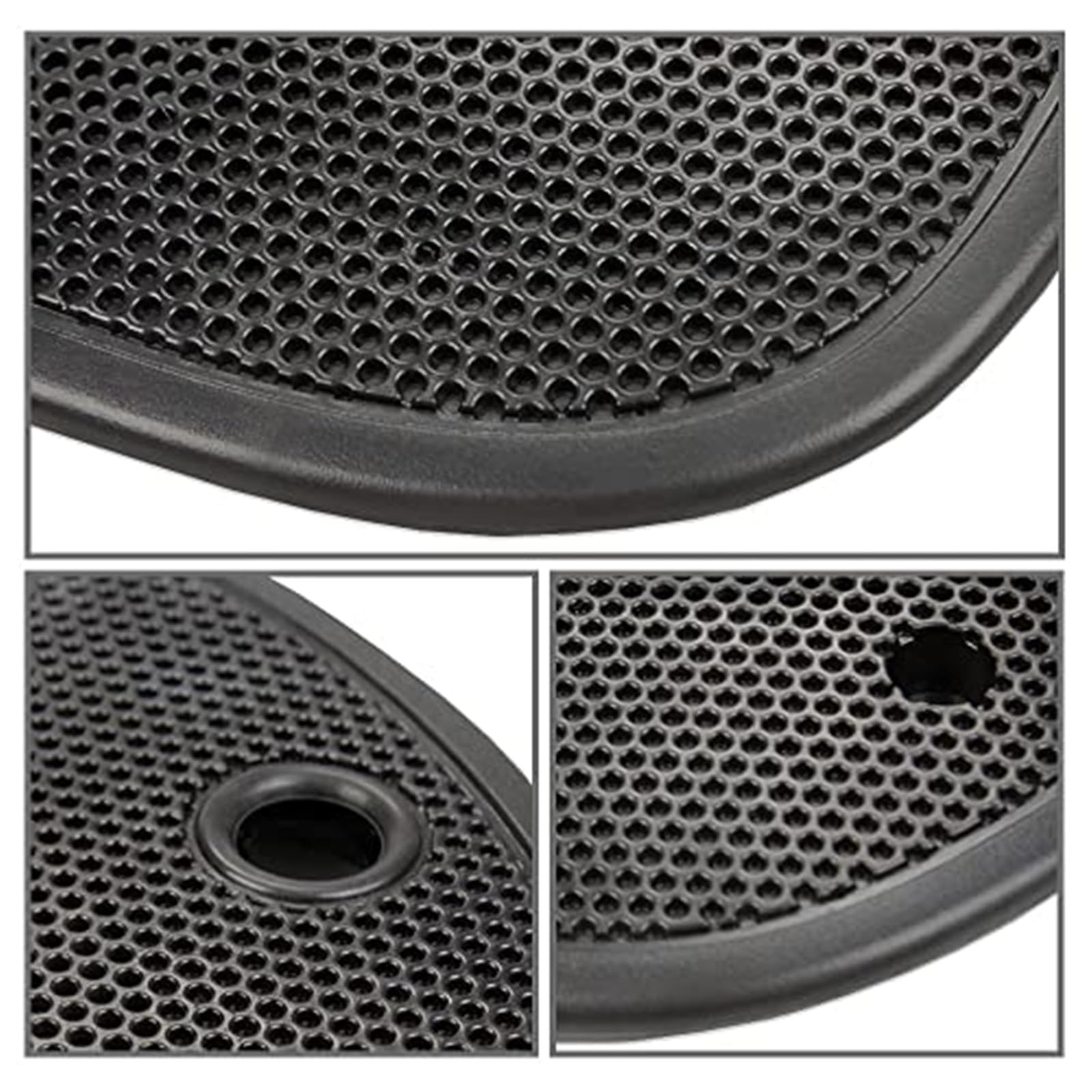 Wivplex Juego de cubierta de ventilación for descongelación de tablero y cubierta de rejilla de altavoz for 1998-2005, for Chevrolet S10, for GMC Jimmy Sonoma/, for Oldsmobile Bravada/Blazer, 3 piezas