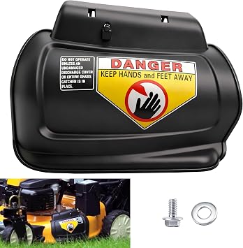 987-02516a Hinged Mulching Plug Compatible with MTD/Troy-Bilt/Yard Man TB110 TB130 TB230 21" Push Walk Behind Mower - Replacement 987-02516 687-0251 687-02516 687-02516A