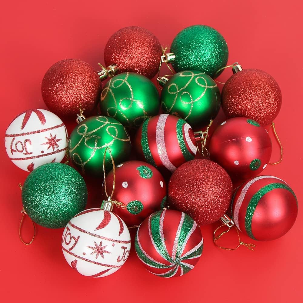 LATERN 24Pcs Christmas Baubles - Image 4