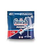 Finish Power - 43ct - Dishwasher Detergent - Powerball - Dishwashing Tablets - Dish Tabs, (Pack of 4)
