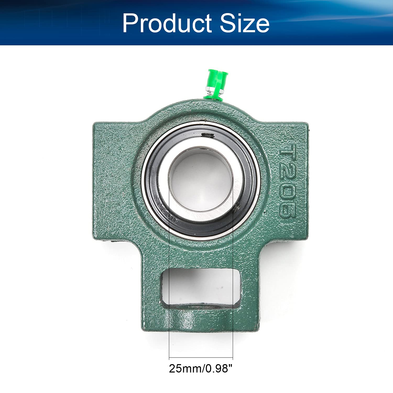 AJANTA INDUSTRIAL SAPP205-14 Premium Pillow Block Bearing 7/8