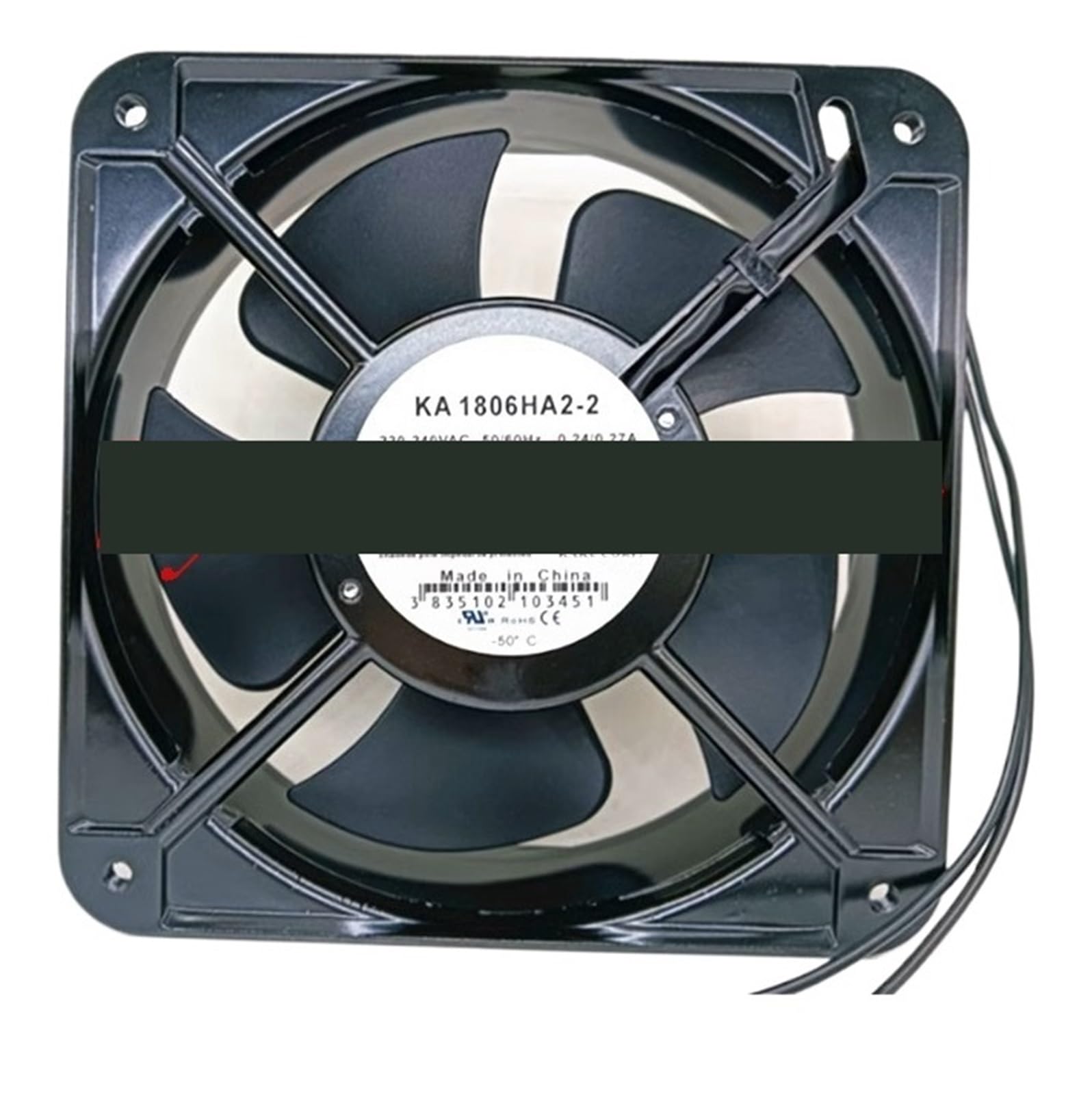 YMUGUEGH KA1806HA2 220V 0.28A Cooling fan