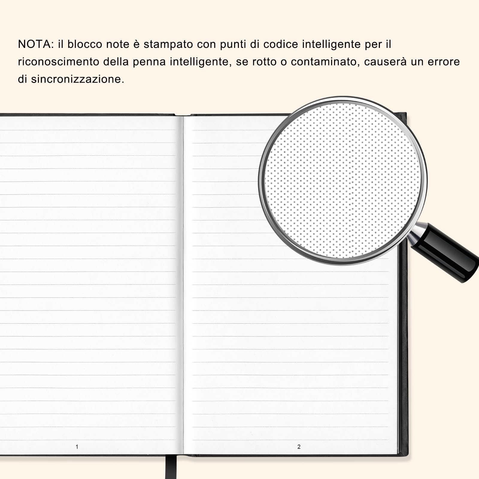 Yuan Smart Notebook con Smart Pen, Smart Writing Set, Taccuino Smart | Smart Writing Set Taccuino Digitale Intelligente Smart Sync Penna con APP, scrittura su carta reale con elaborazione digitale