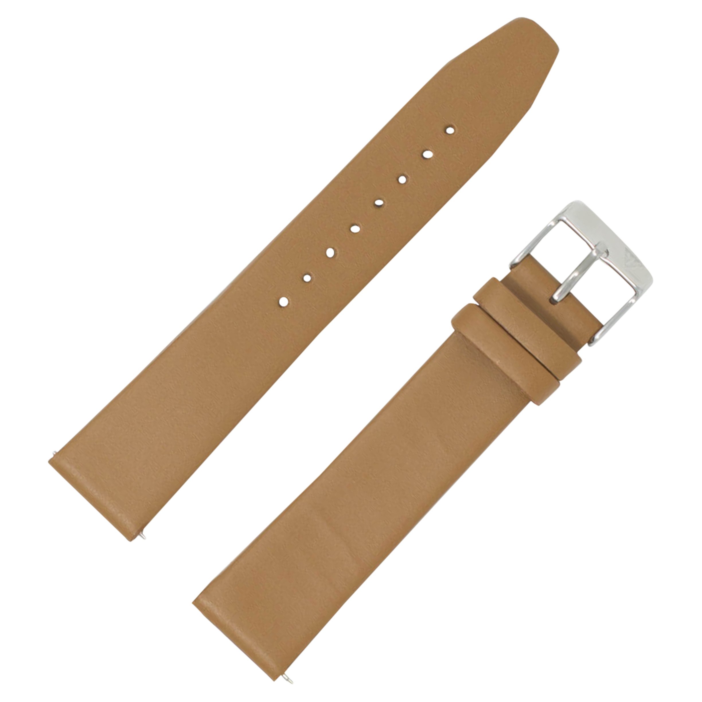 DakotaMen's Quartz Watch with Calfskin Leather Strap, Brown (Model: 10865)