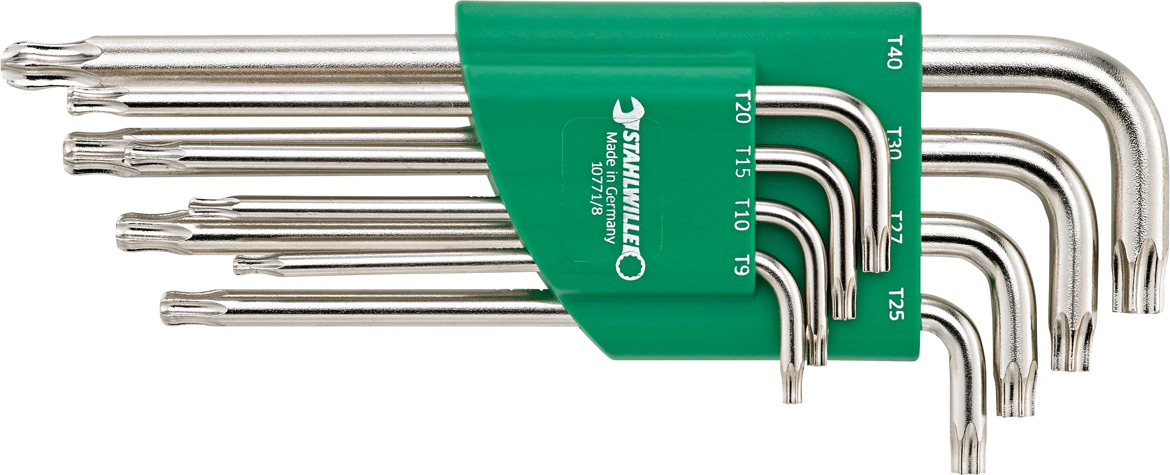 Winkelschraubendreher-Satz TORX Kugelkopf-Sechskan tschlüssel T9-T40 | 8-tlg