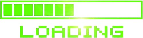 Miniatura 1 de Vinilo adhesivo de pared Cool Gamer Stuff Computer Cargando un videojuego ig1169 S 675 in X 225 in Black