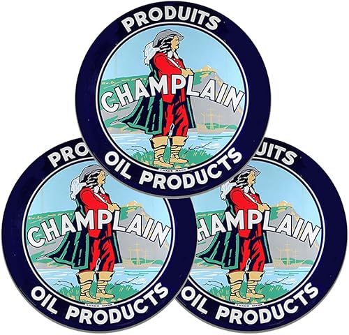 Miniatura 20 de Brotherhood Letrero de gas vintage de reproducción de letreros de metal vintage, letrero redondo de metal para garaje y hogar, 8 pulgadas de Nourse