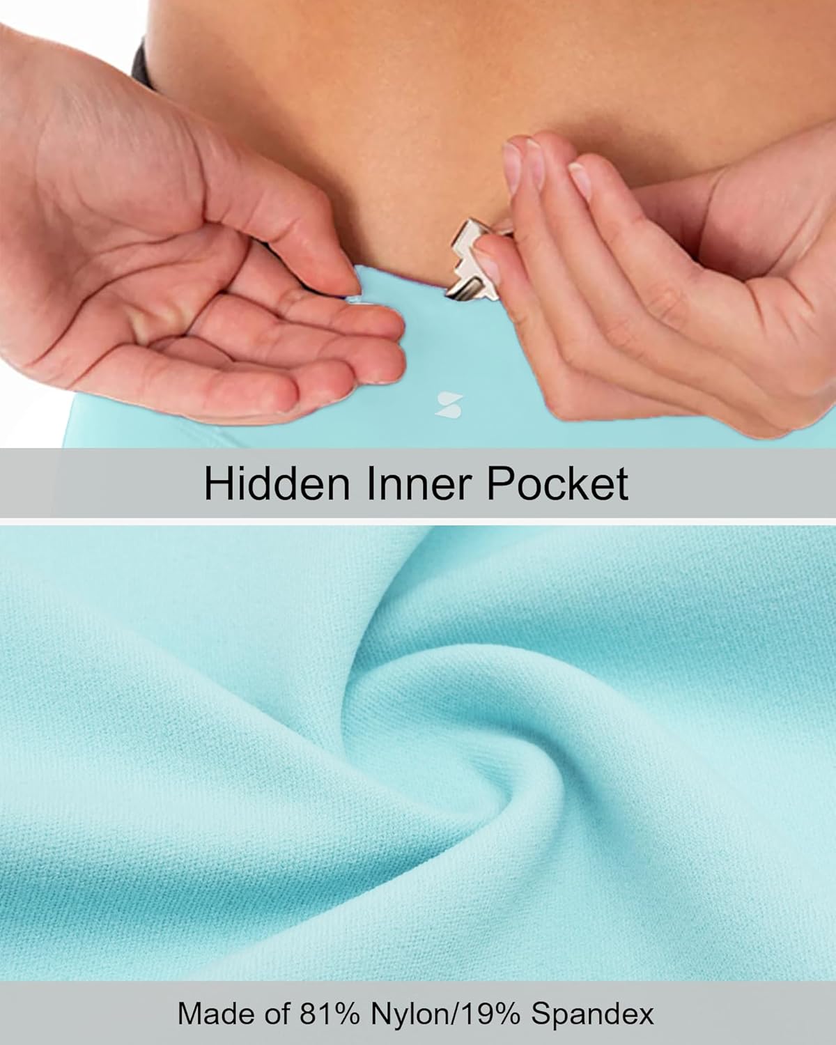 Stelle Girls Athletic Leggings Kids Dance Workout Running Yoga Pants with Hidden Pocket - Image 6