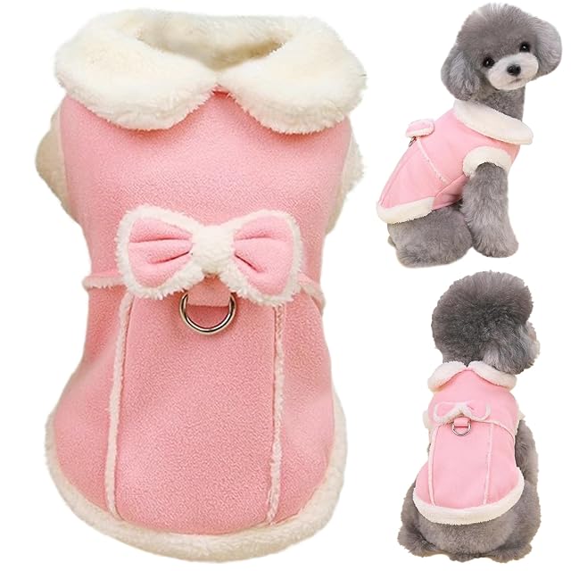 Foto 5 de 8 de Jersey De Lana Para Perros Pequeños Abrigo De Lana Cálido Para Perros Chaleco De Lana Suave Para Perros…