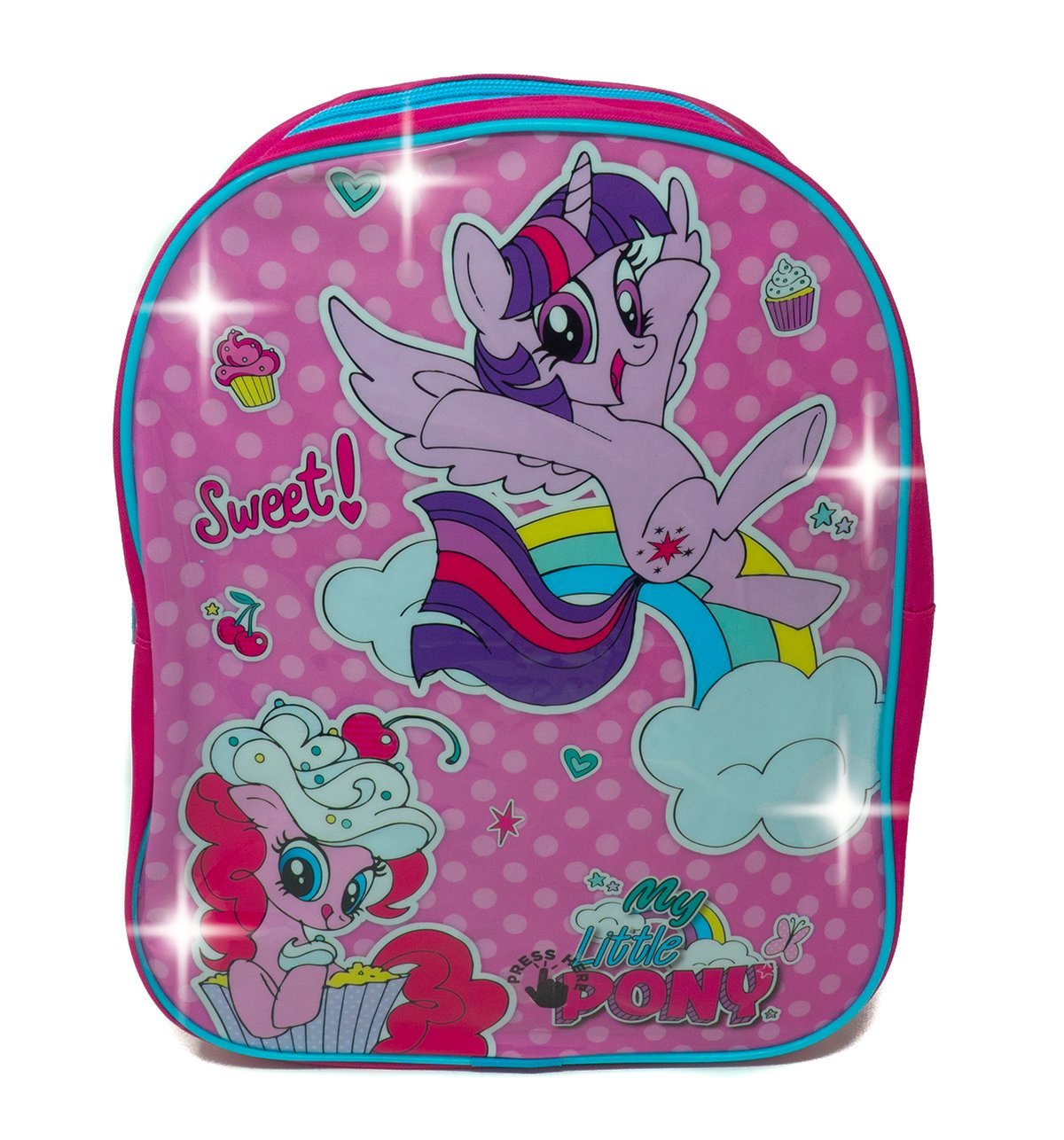 My Little Pony 1029HVL-6489 LED Light Up Backpack, 31 cm