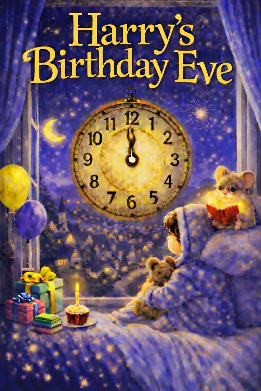 Harry's Birthday Eve: A Magical, Personalised Children's Bedtime Story Book with your child's name, to be enjoyed on the Eve of their Birthday (Eve Books)