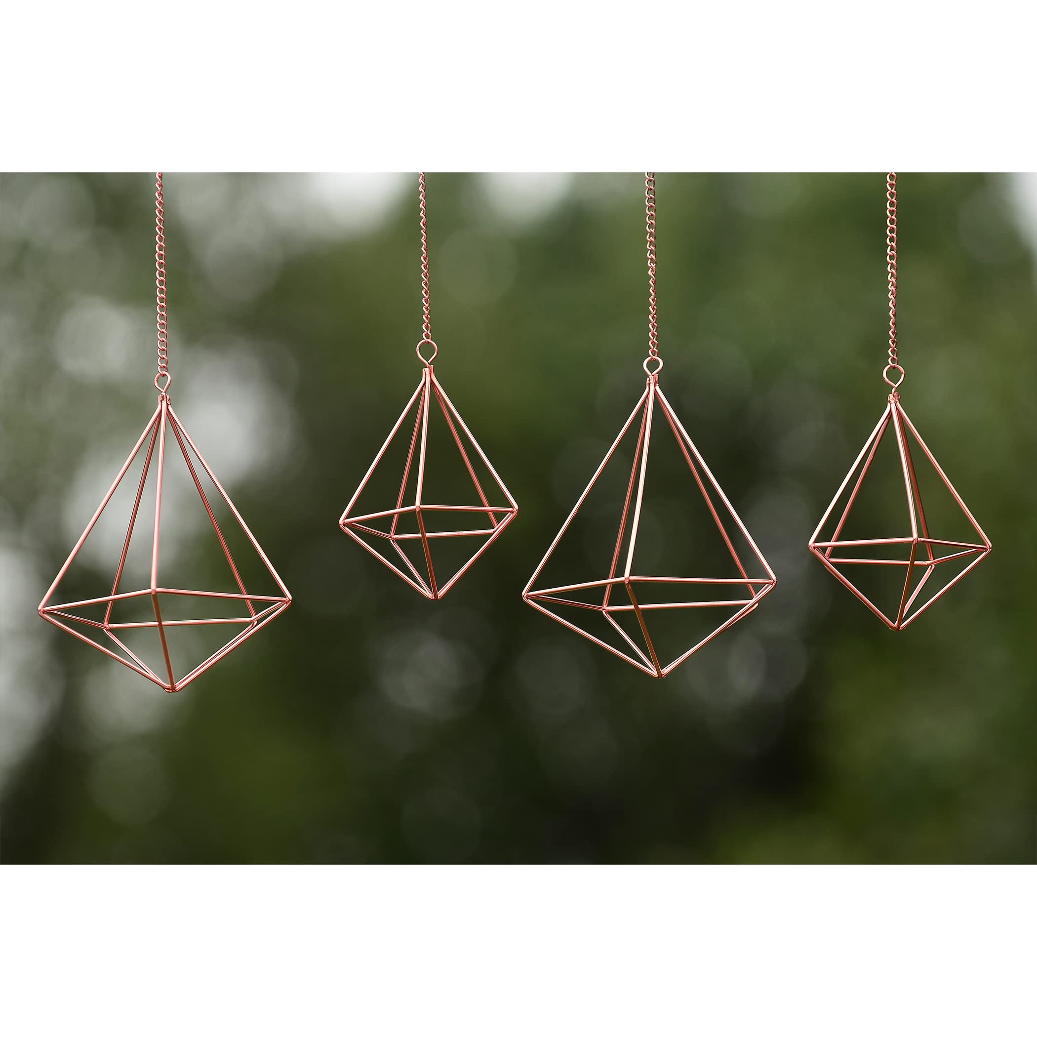 libproqia Hangende Luchtplanten Houders Airplants Planter Hanger Zwart