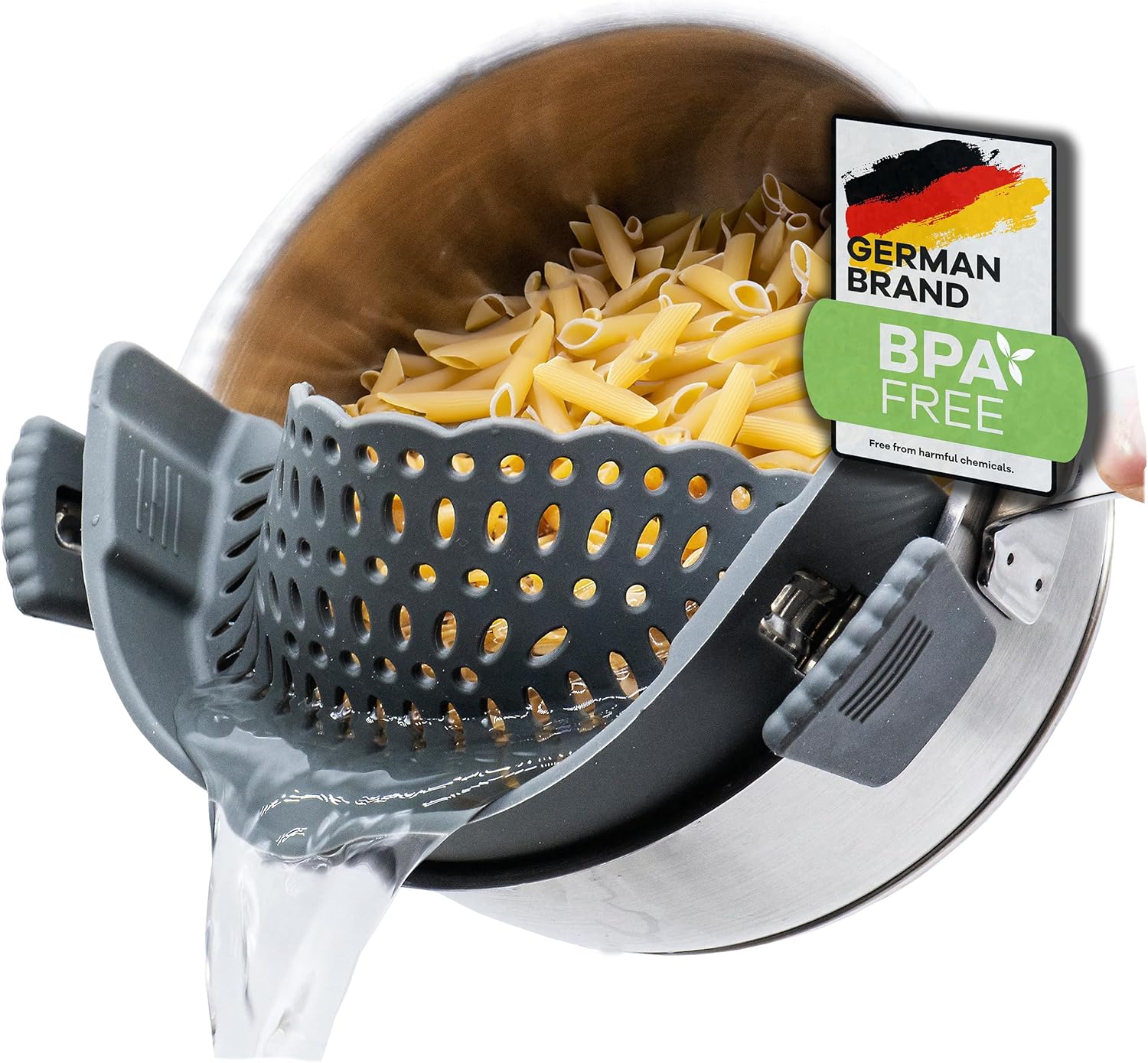 Scolapasta in Silicone Alimentare - Accessori Da Cucina