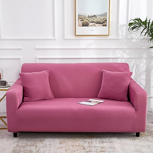 Konsilsa Funda para sofá, funda elástica para sofá de 12345 plazas, funda suave de cubierta completa, protector de muebles de sofá (color E, tamaño
