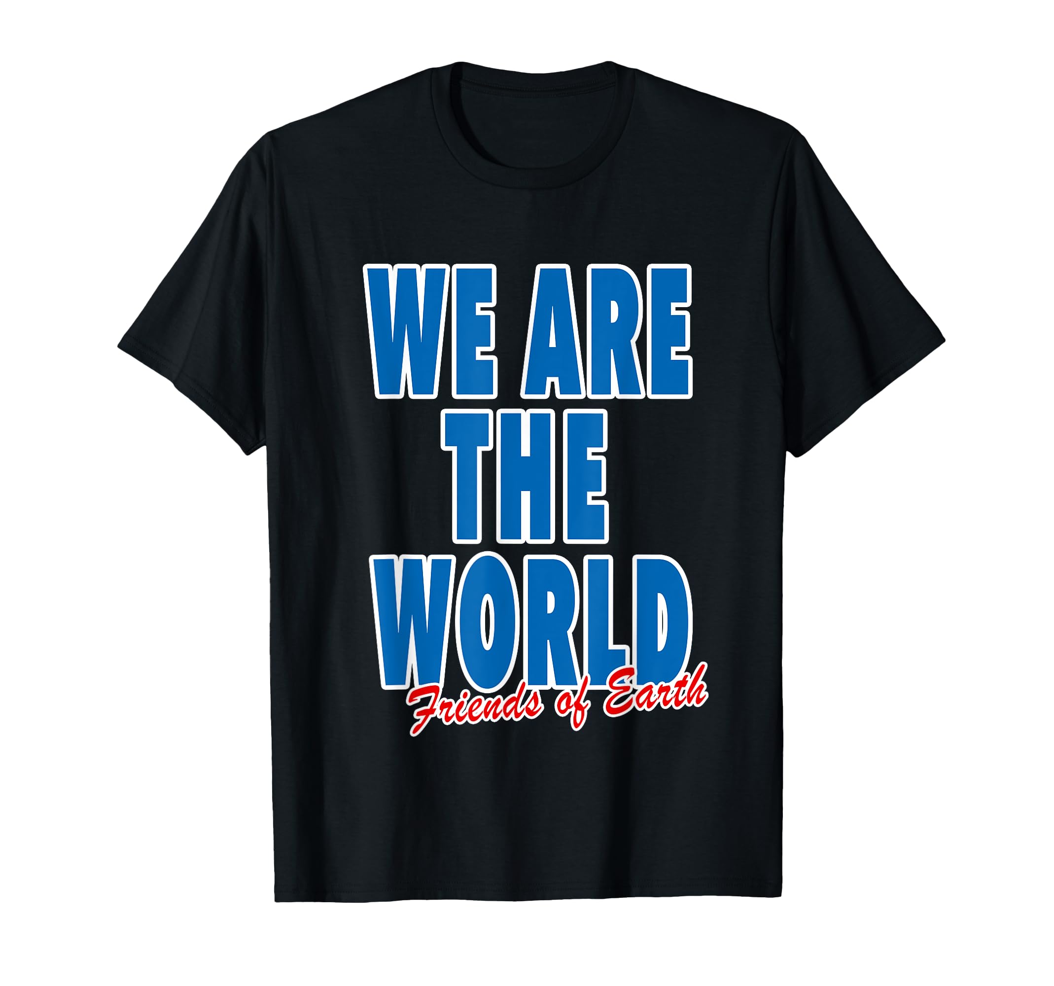 珍品　パキ綿　we are the world Tシャツ　USA AFRICA 珍品パキ綿we are the world TシャツUSA AFRICA