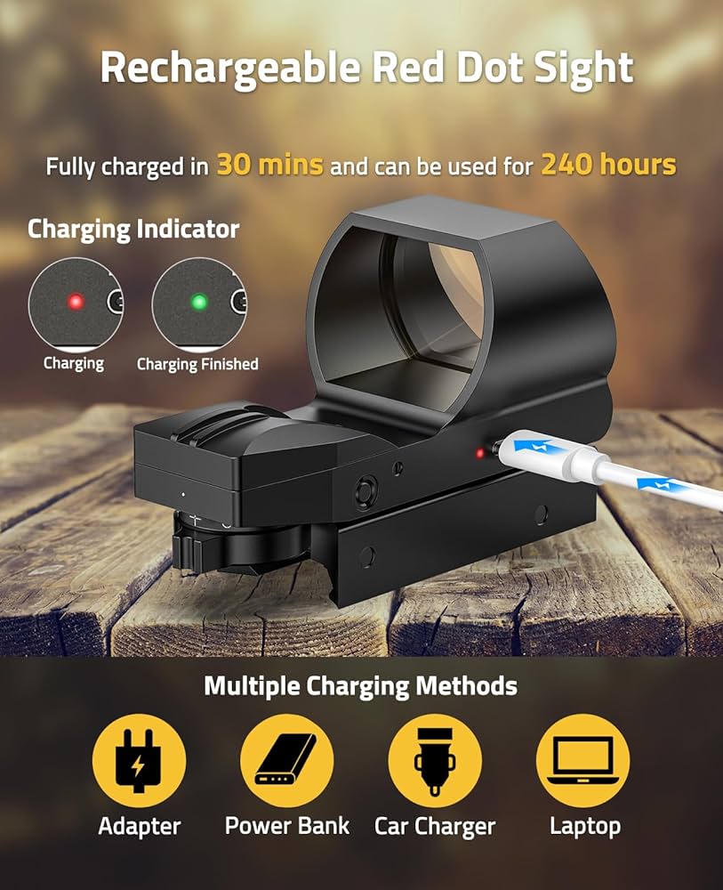 Eternity 「lose sight of...」 Amazon.com : CVLIFE FoxSpook Motion Awake Red Dot Sight, 2