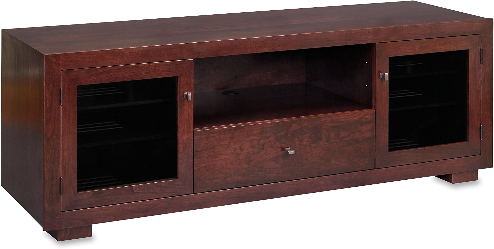 Standout Designs Haven EX 72-inch Solid Wood TV Stand/TV Console/Media Console for Flat Screen TVs to 80-inch (Espresso on Cherry)