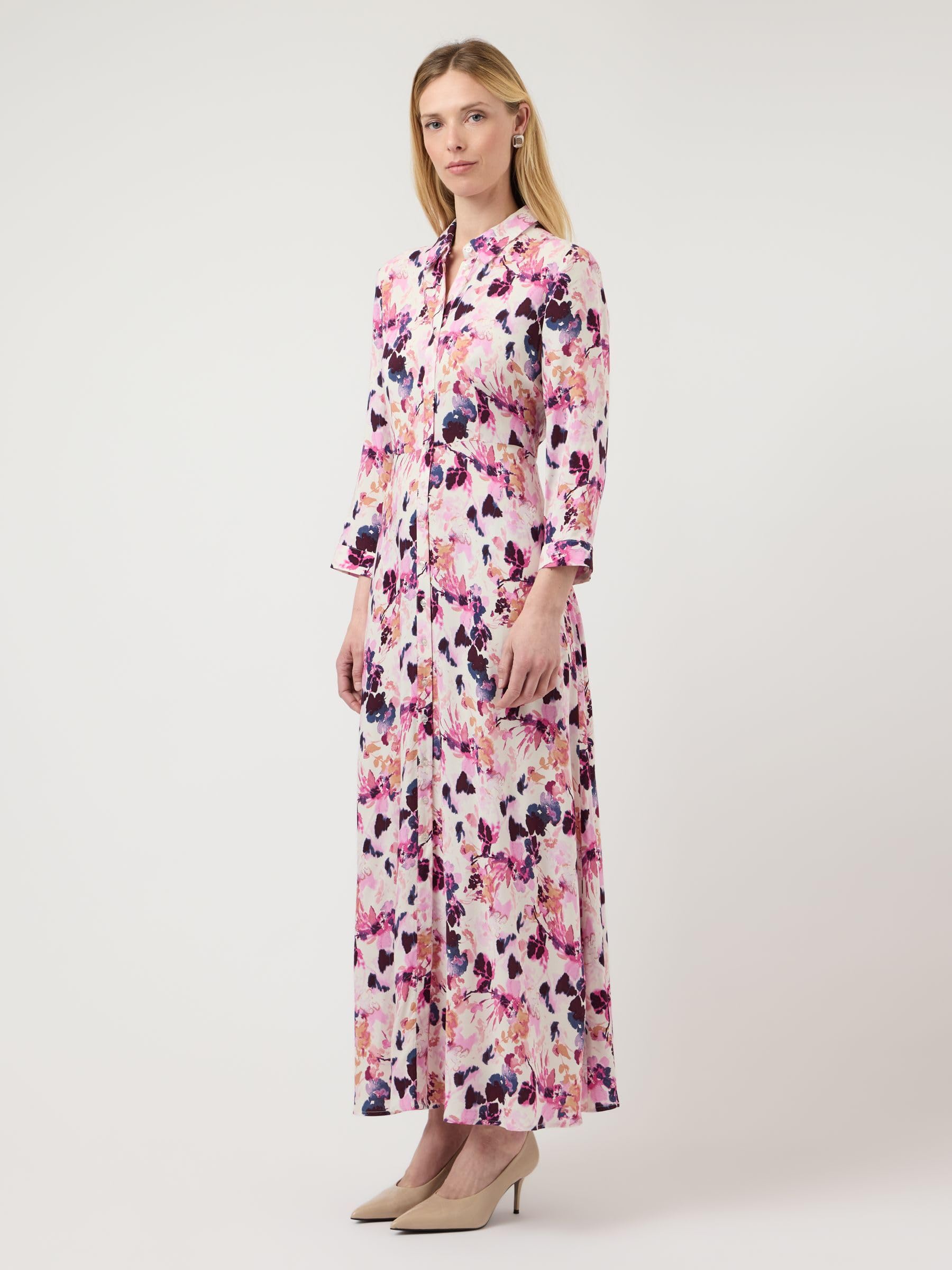 YAS Damen Yassavanna Long Shirt Dress S. Noos