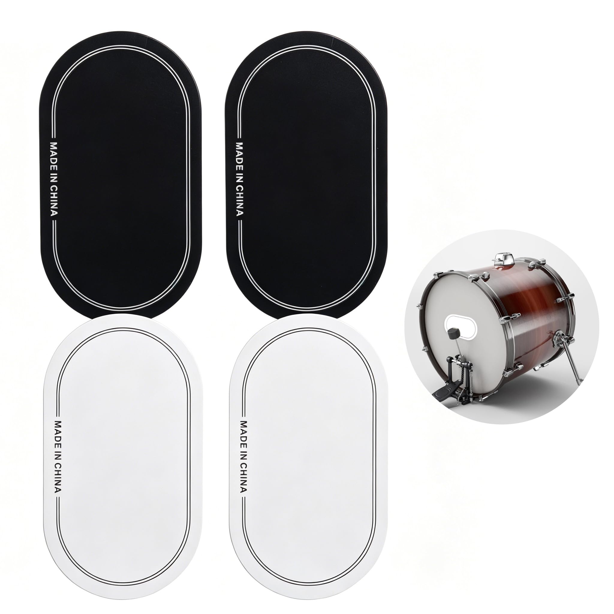 double bass pedal practice pad Rockhouse 4Pcs Kick Drum Head Protector Patch Beater $1 Redeem at Will( It only works for PNP and BNF version):No Dorman HELP! Pedal Stop/Clutch Category:Pedale_Pedalachse: SCM 435 Chromoly Stahl From the entry level