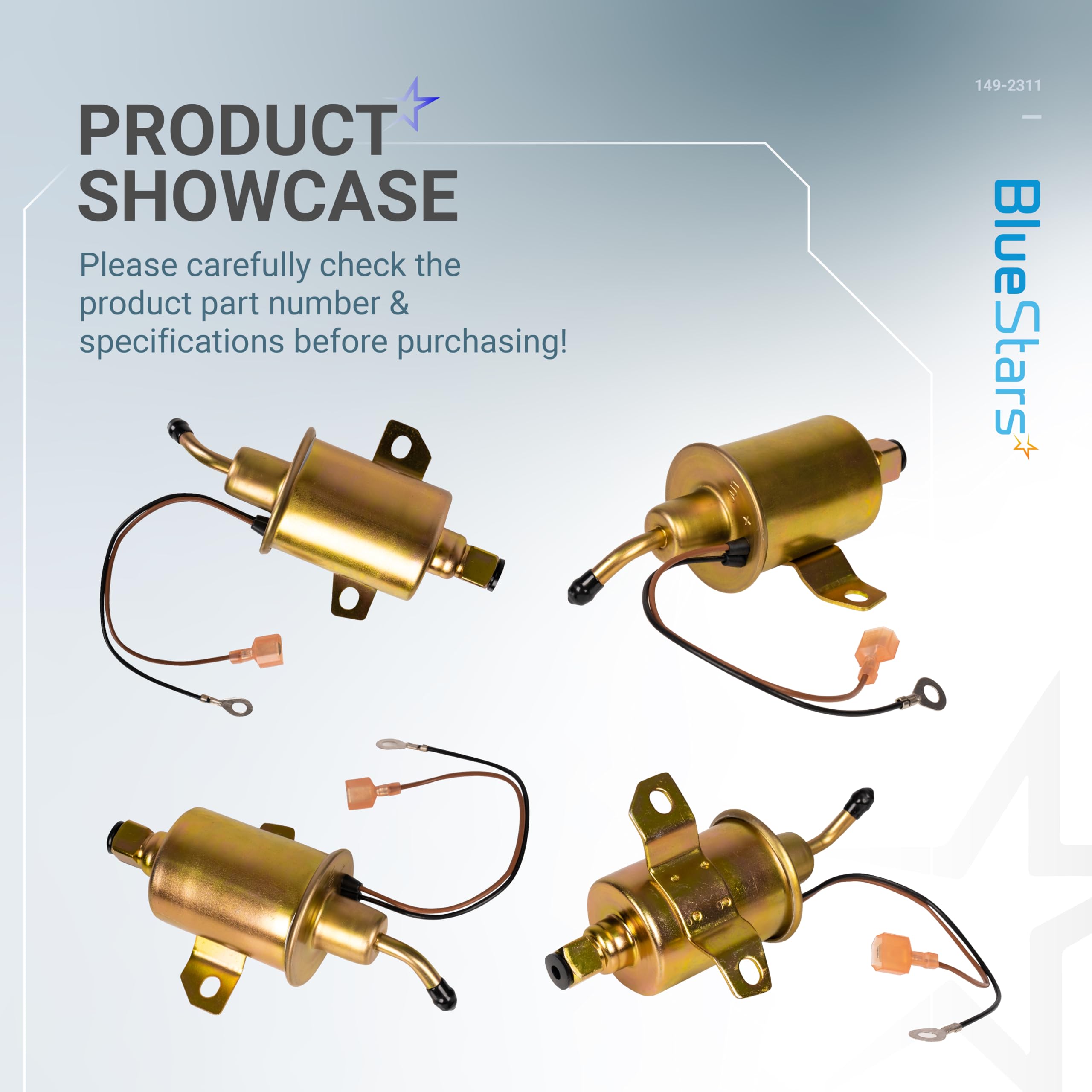 Amazon.com: BlueStars 149-2311 Electric 12V Fuel Pump