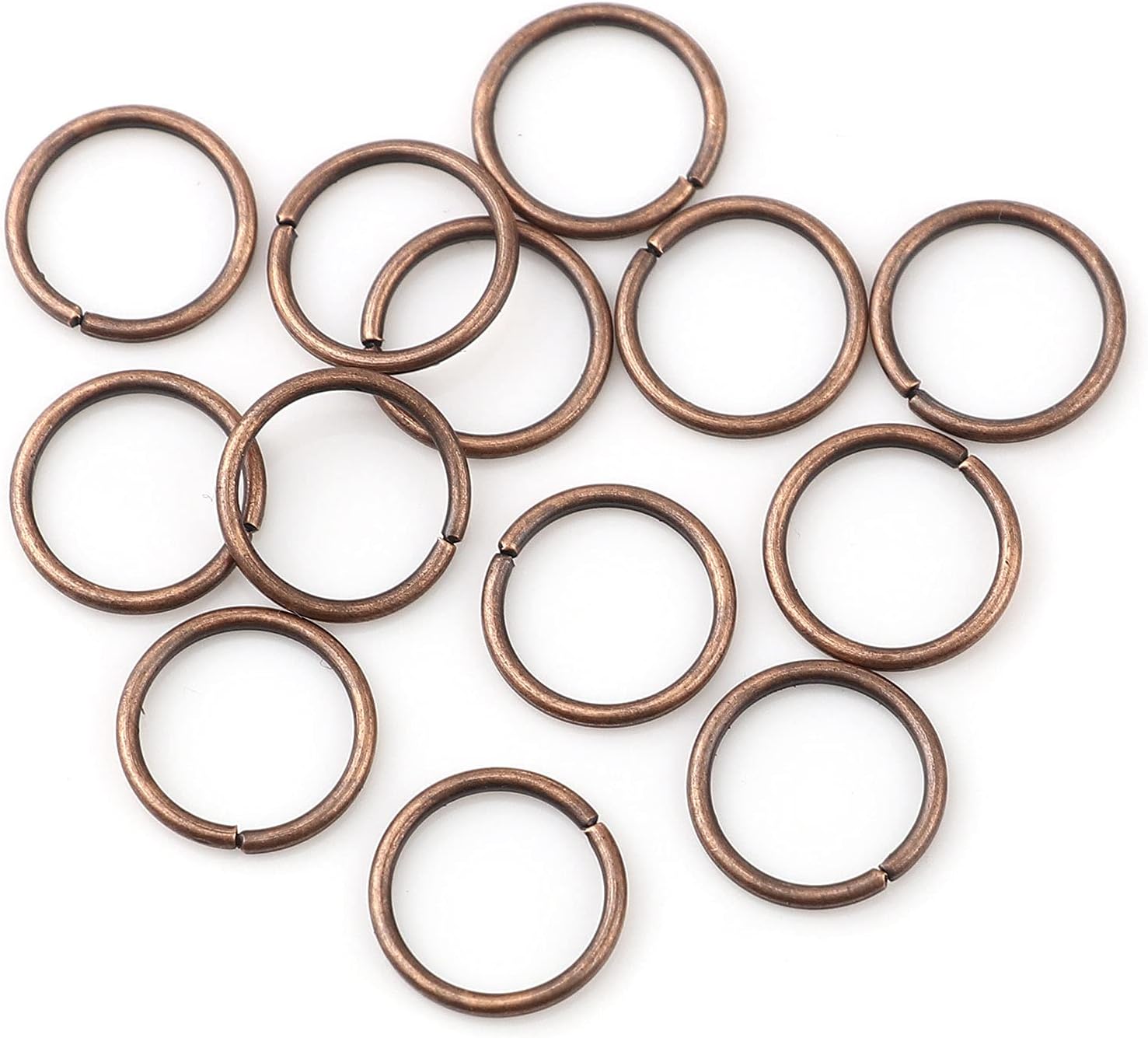 200 Pieces - 3mm Jump Rings Antique Copper Tone Extra Small - 24 Gauge (0.5mm Thickness)