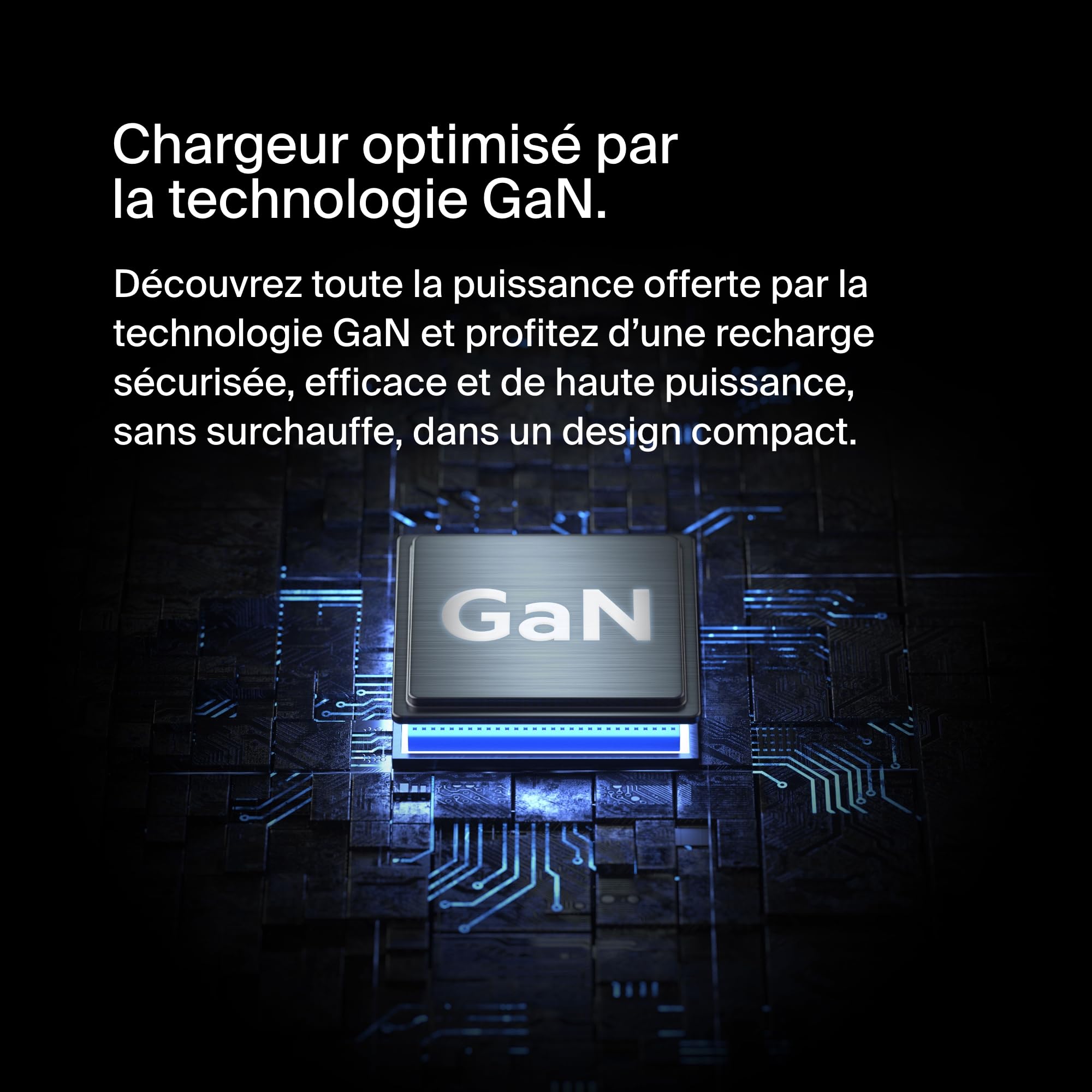 Belkin Chargeur USB GaN (108 W) pour plusieurs appareils, 2 ports USB-C et 2 ports USB-A, station de recharge rapide pour MacBook, Pro, Air, iPhone, iPad Pro, Air, Galaxy, Pixel, Apple Watch, etc.