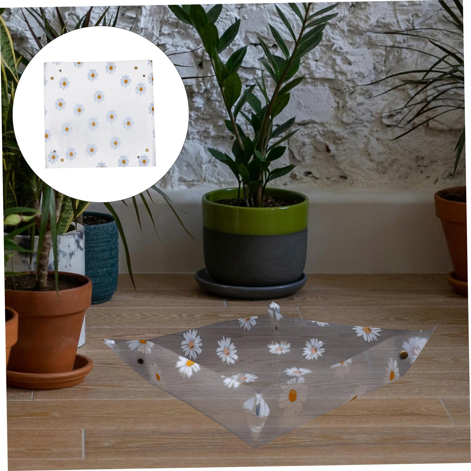 Yardwe 4pièces Tapis De Transplantation De Plantes Intérieur Étanche Tapis De Rempotage pour Et Plantes Intérieur Accessoire Pratique pour Jardinage Nettoyage Facile Et Stockage