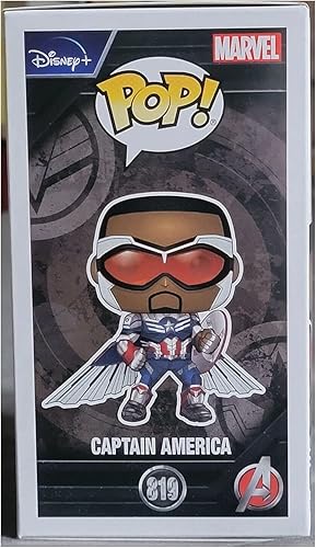 Miniatura 3 de Funko POP! El halcón y el soldado de invierno # 819 - Capitán América [pose de acción] Exclusivo
