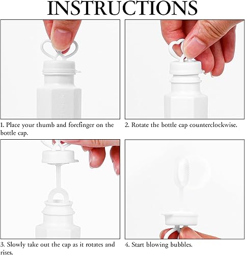 Miniatura 4 de INSCRAFT Paquete de 168 burbujas de boda, recuerdo de fiesta a granel para boda, aniversario, compromiso, novia, celebración, día de San Valentín,