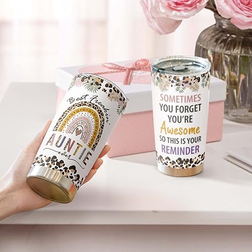 Miniatura 34 de Macorner Regalos para abuela, vaso de acero inoxidable de 20 onzas para mujeres, regalo de cumpleaños, Navidad, Día de la Madre, para mamá, Nana A1