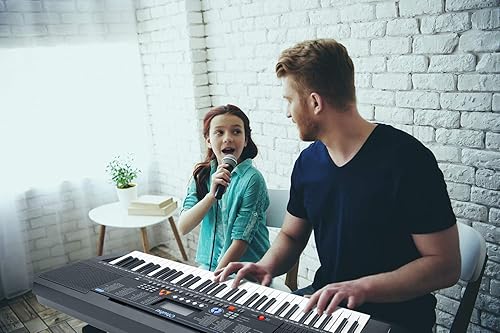 Miniatura 7 de Teclado eléctrico Piano 61 teclas teclado de piano musical Ohuhu con conector para auriculares puerto USB y modos de enseñanza para principiantes
