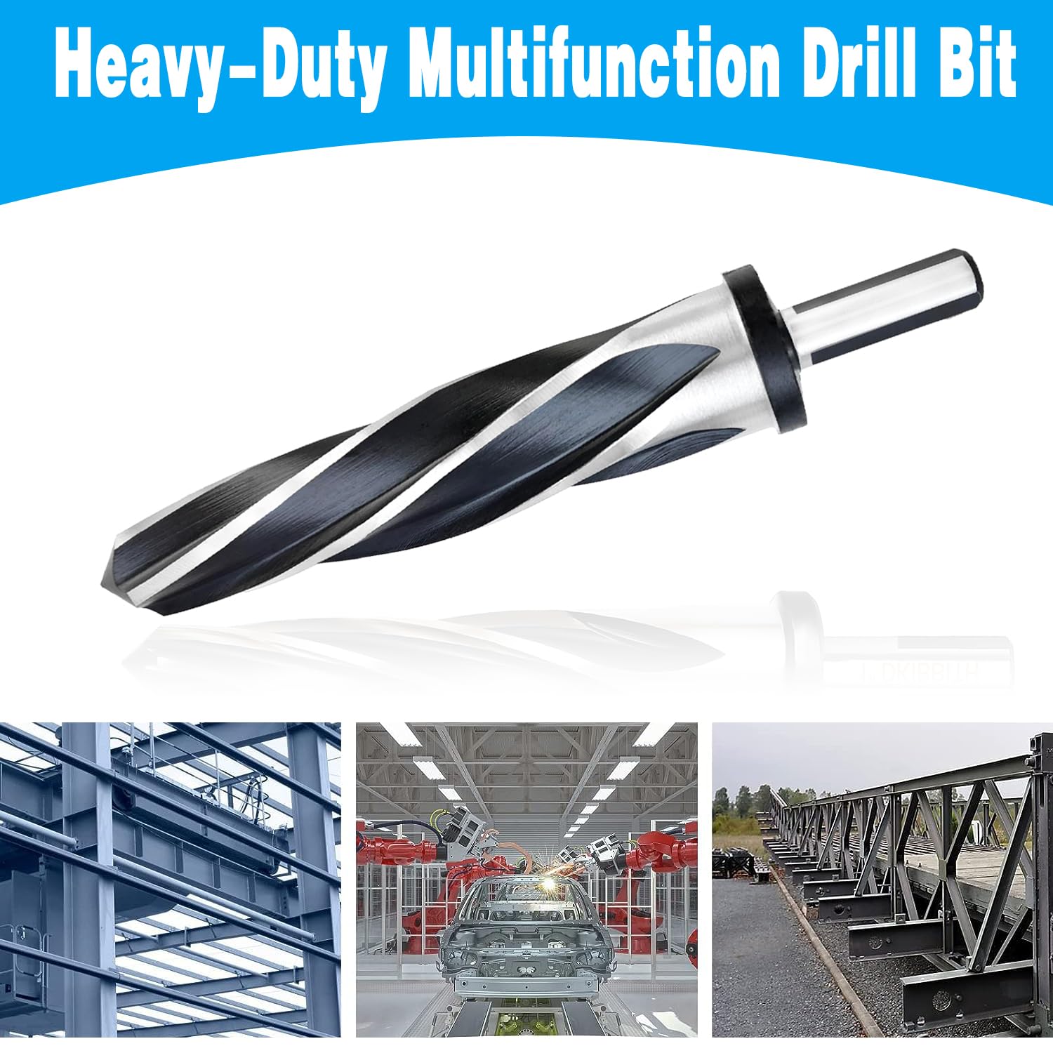 DKIBBITH Reamer Drill Bit - Precision Hole Enlarging -4