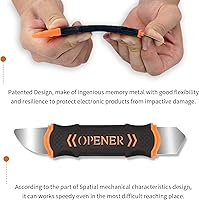 Vista 7 de Showpin - Alicates de apertura con ventosa para reparación de pantalla LCD de teléfonos inteligentes, herramienta de reparación de iPhone 3 en 1