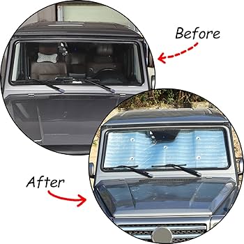 Gクラス　フロントサンシェード Amazon | METYOUCAR メルセデス ベンツ Gクラス 2004~2018に適用