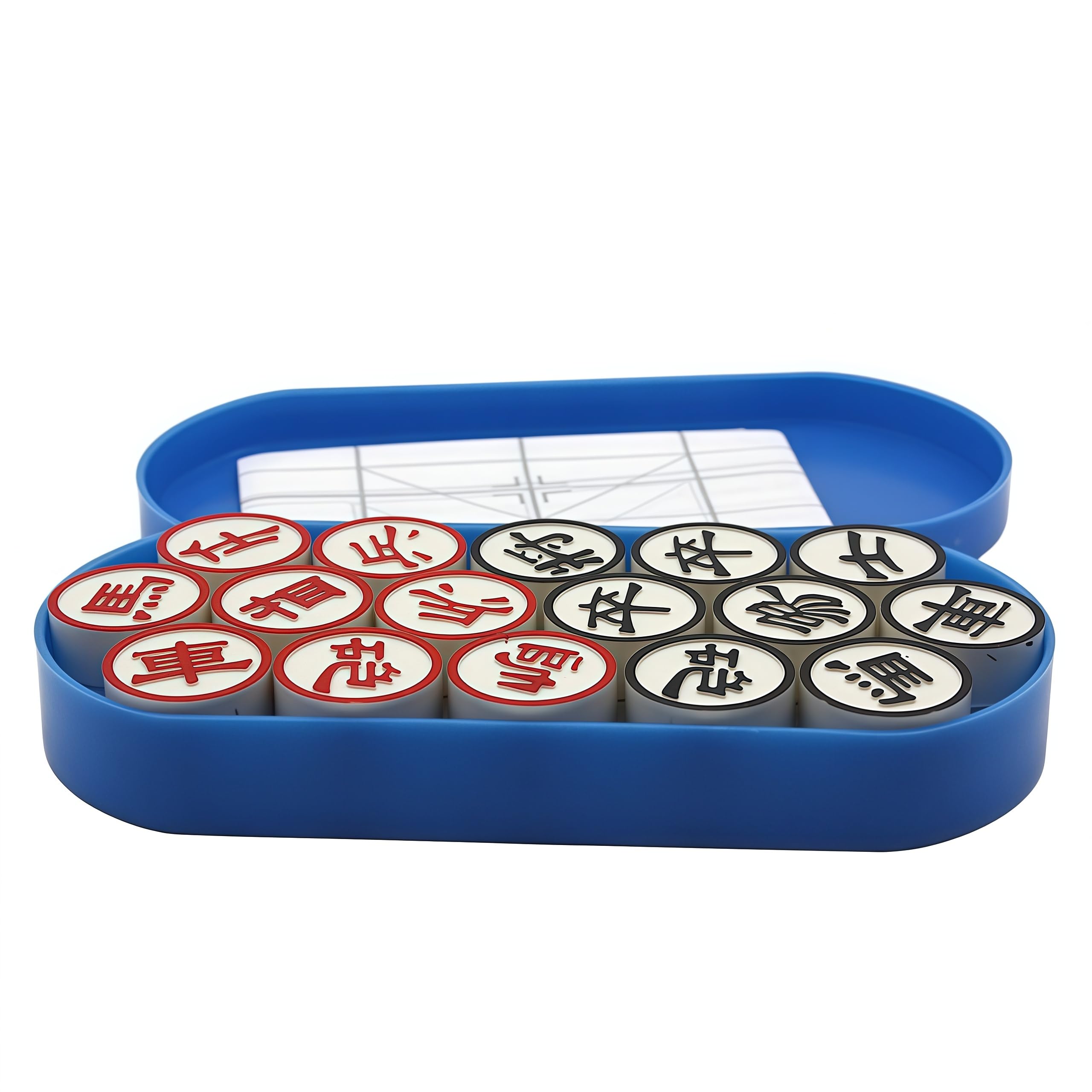 Chinese Chess, Xiangqi Gift Set - Travel Games Sets with Board Games Gift, Xiang Qi Game & Pieces, Chinese Decor & Gifts, Chinese New Year Decor