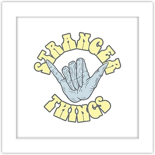 Trends International Gallery Pops Netflix Stranger Things Season 4 - Póster de pared de arte para pared, 12 x 12 pulgadas, versión enmarcada en