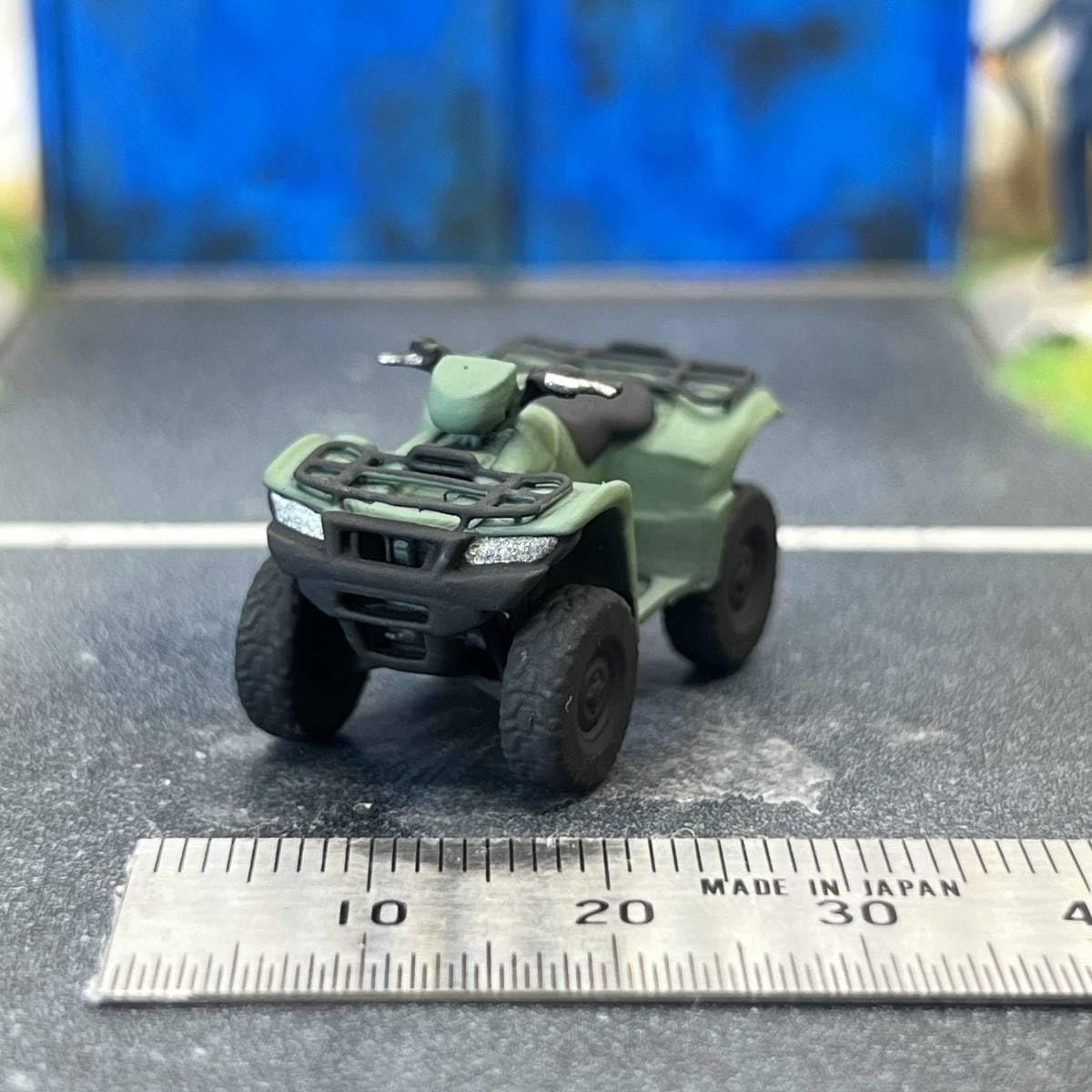 Amazon.co.jp: 1/64 Scale ATV Figure Miniature Diorama Mini Car