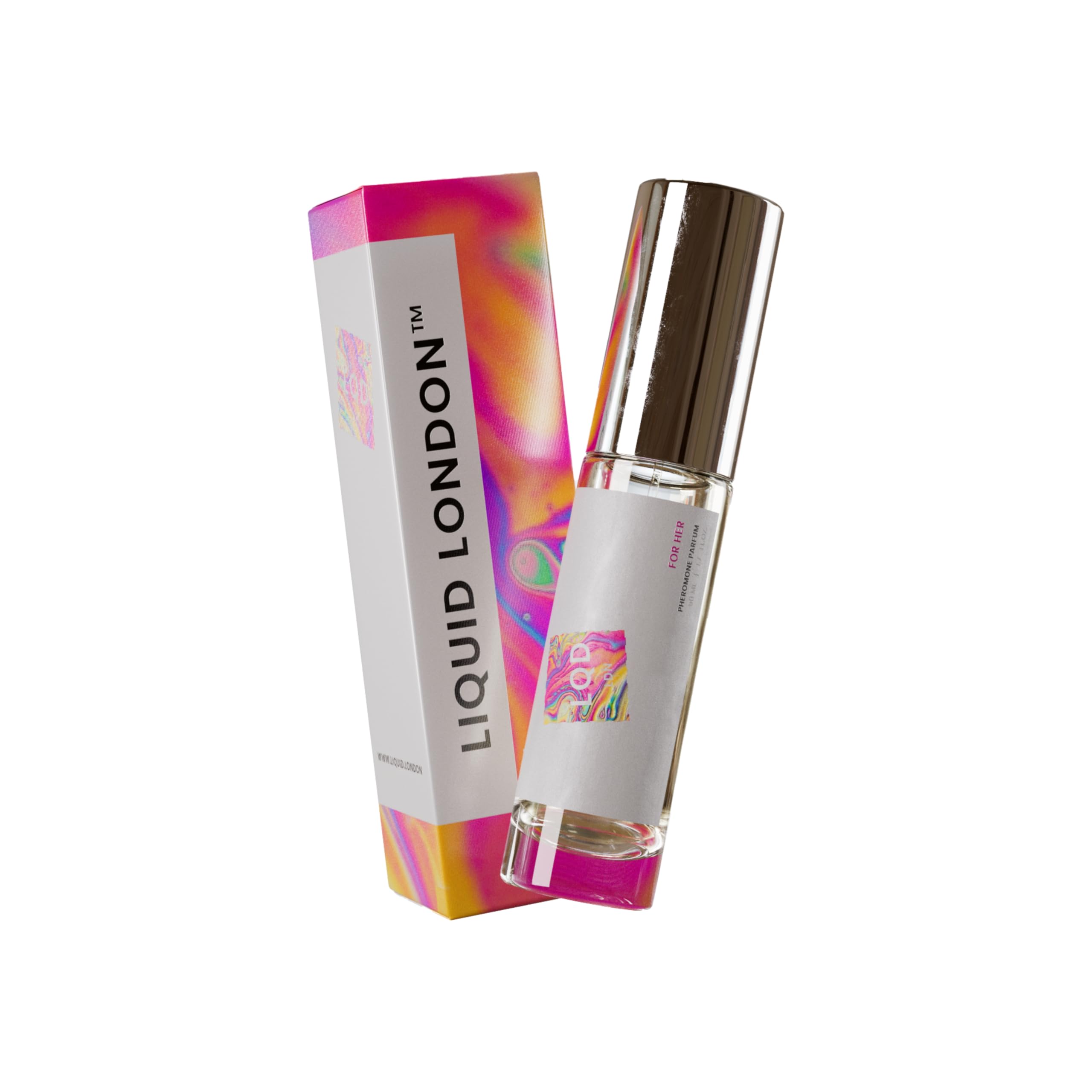 Liquid London - For Her. Pheromone Perfume for Women. Elevate Your Essence with Captivating Fragrance - 10ml