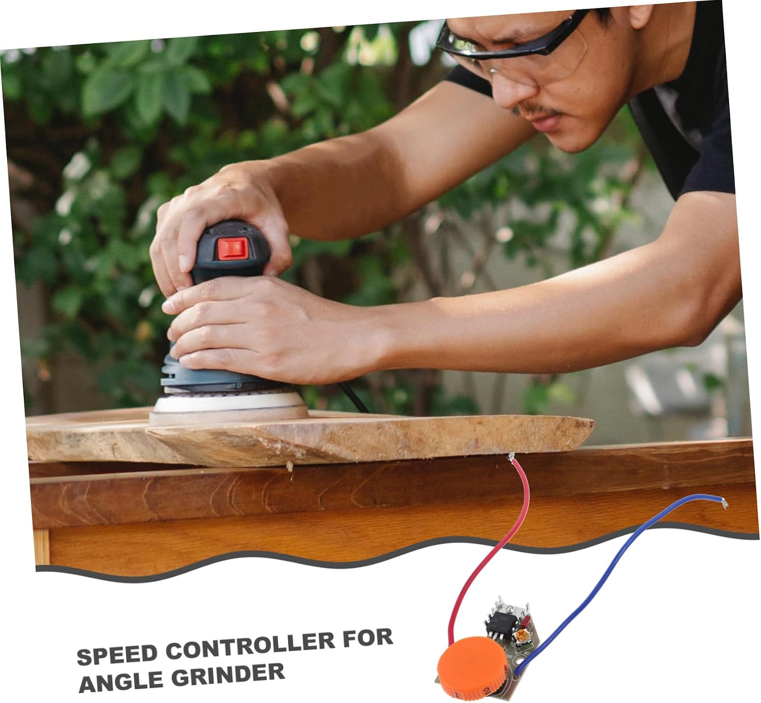 Adjustable Speed Controller for Power Tools Angle Polishing Machine Speed Regulator