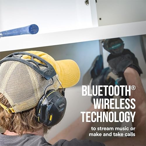 Miniatura 6 de 3M WorkTunes Connect - Protector auditivo inalámbrico con tecnología Bluetooth, protección auditiva Bluetooth con una clasificación de reducción de