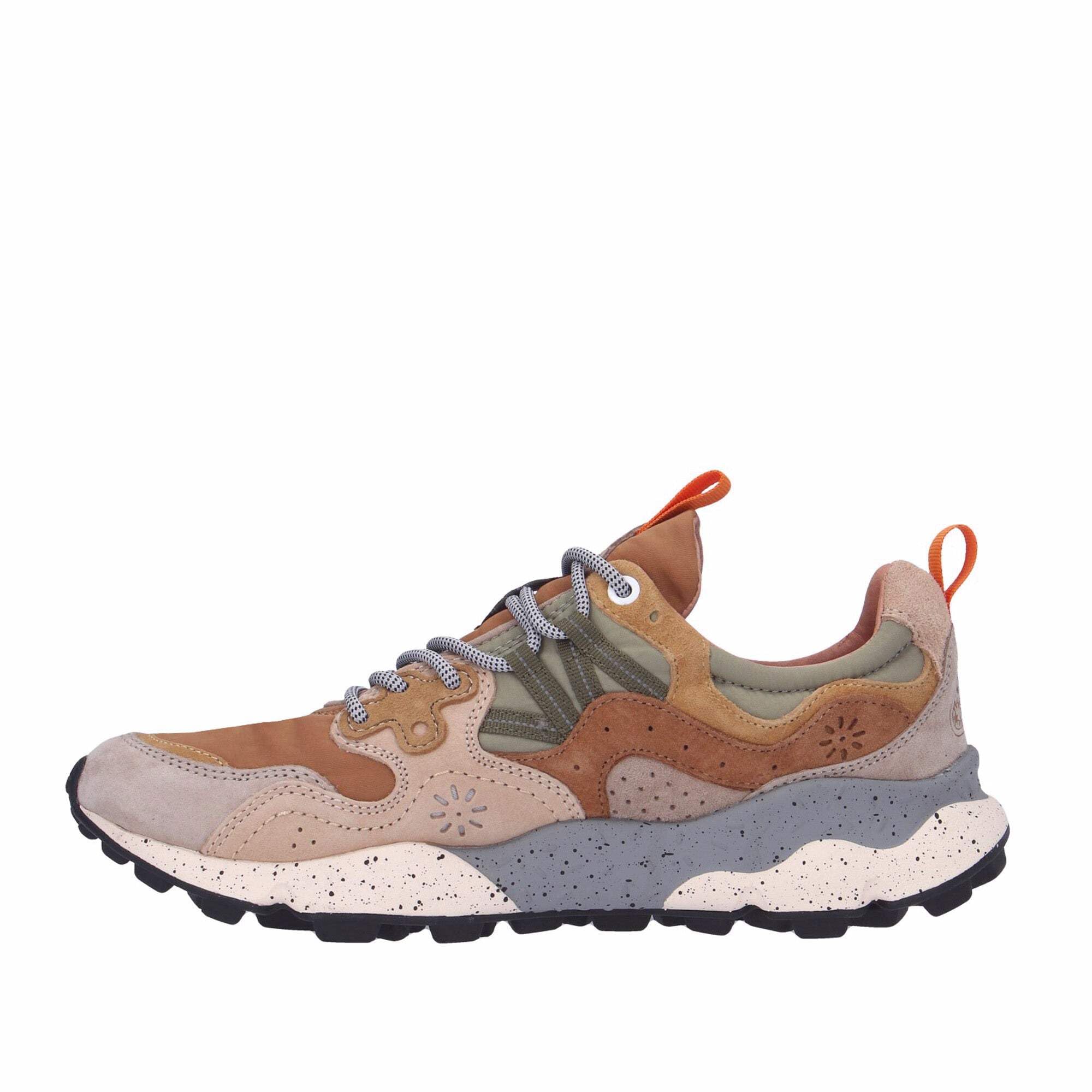 FLOWER MOUNTAIN - Sneaker Grigio/beige art.YAMANO 3