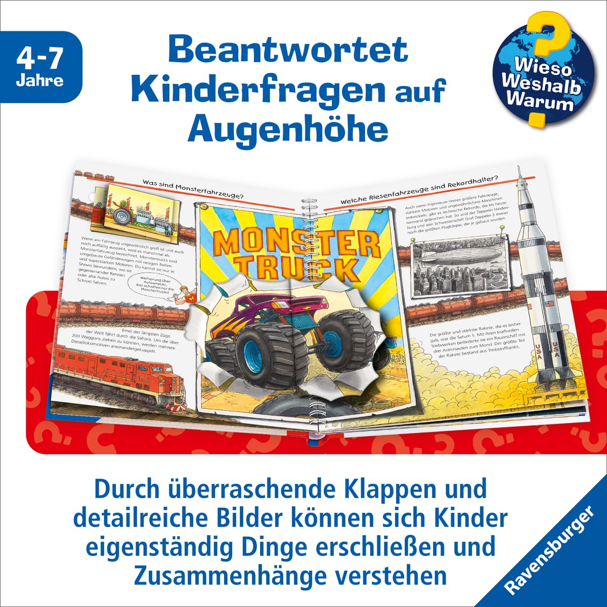 Wieso? Weshalb? Warum?, Band 6: Wir entdecken die Riesenfahrzeuge