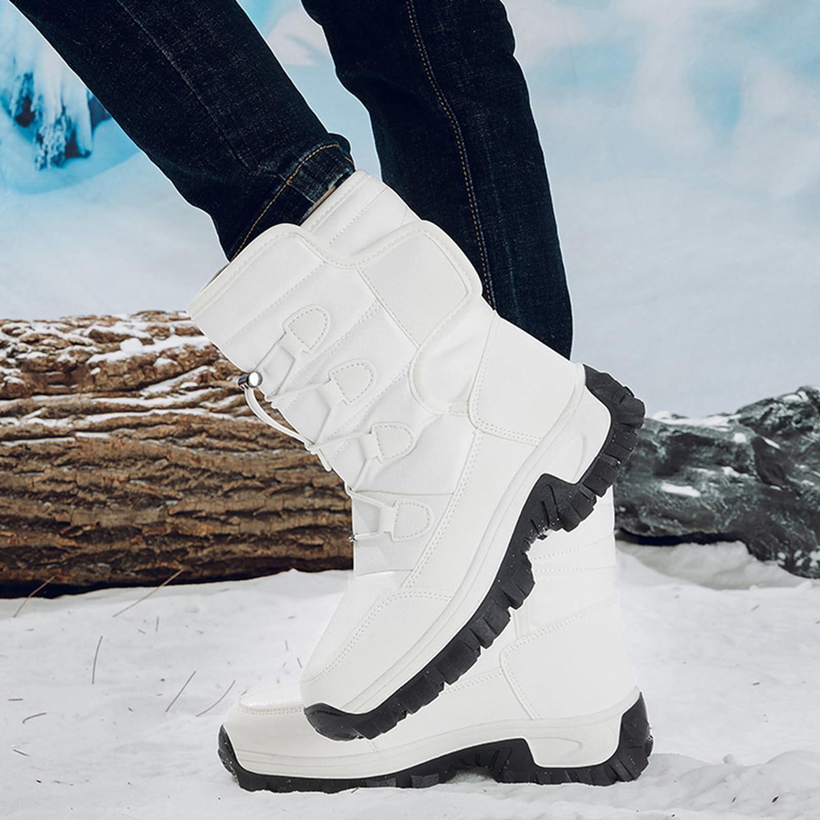Męskie buty damskie Casual High-Top buty śniegowe buty trekkingowe buty zimowe