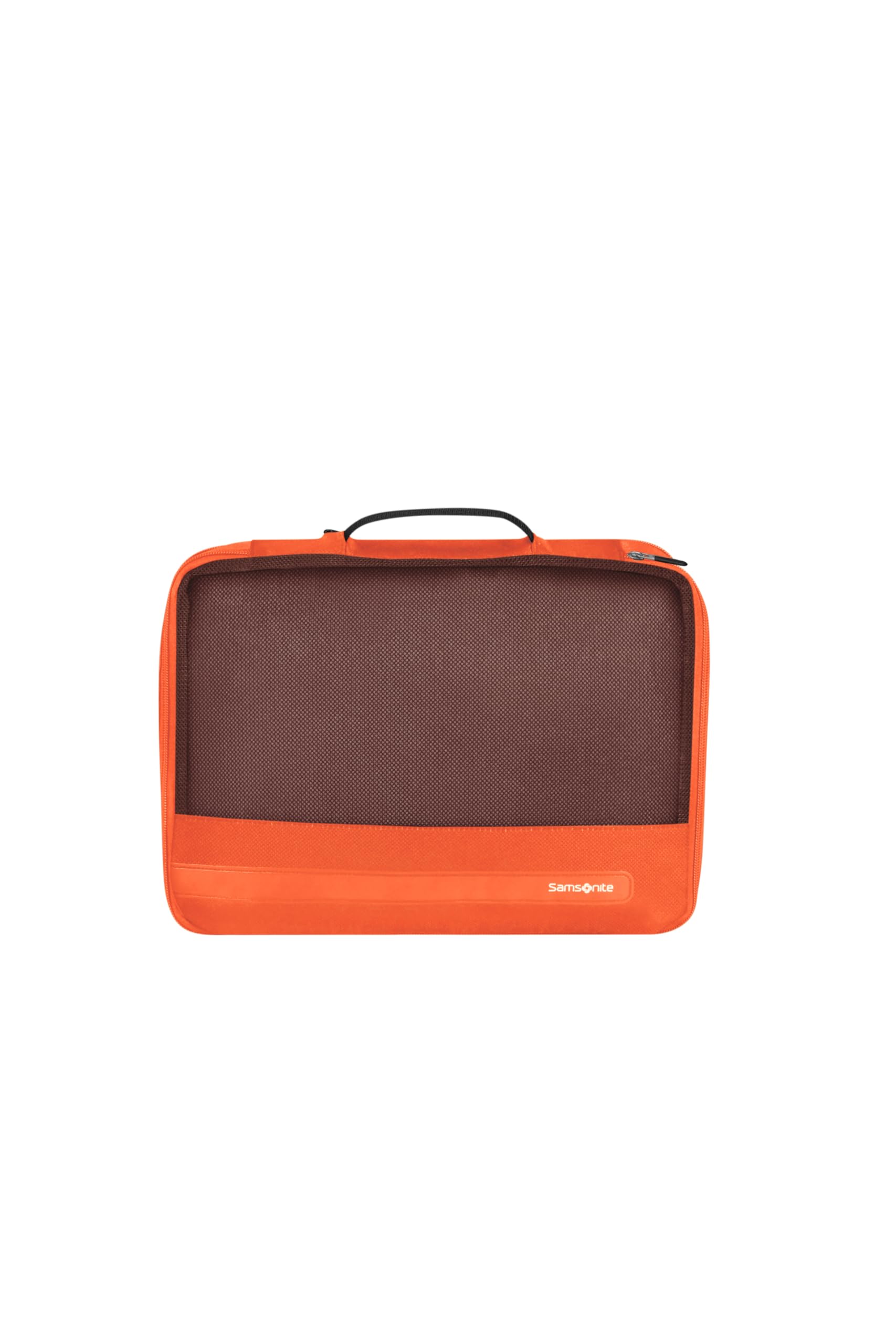 Samsonite TA Revolution - Cubes de Rangement Lot de 3, Organisateur de Voyage & Valise de Qualité, Cubes de Rangement pour Vacances, Organisateur de Bagages pour Valise et Sac à Dos, Orange