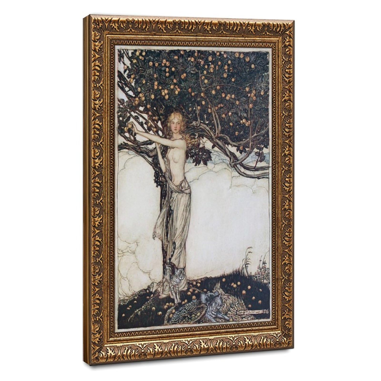 Toile Arthur Rackham Idun Freya 61x91cm pour salon - 8