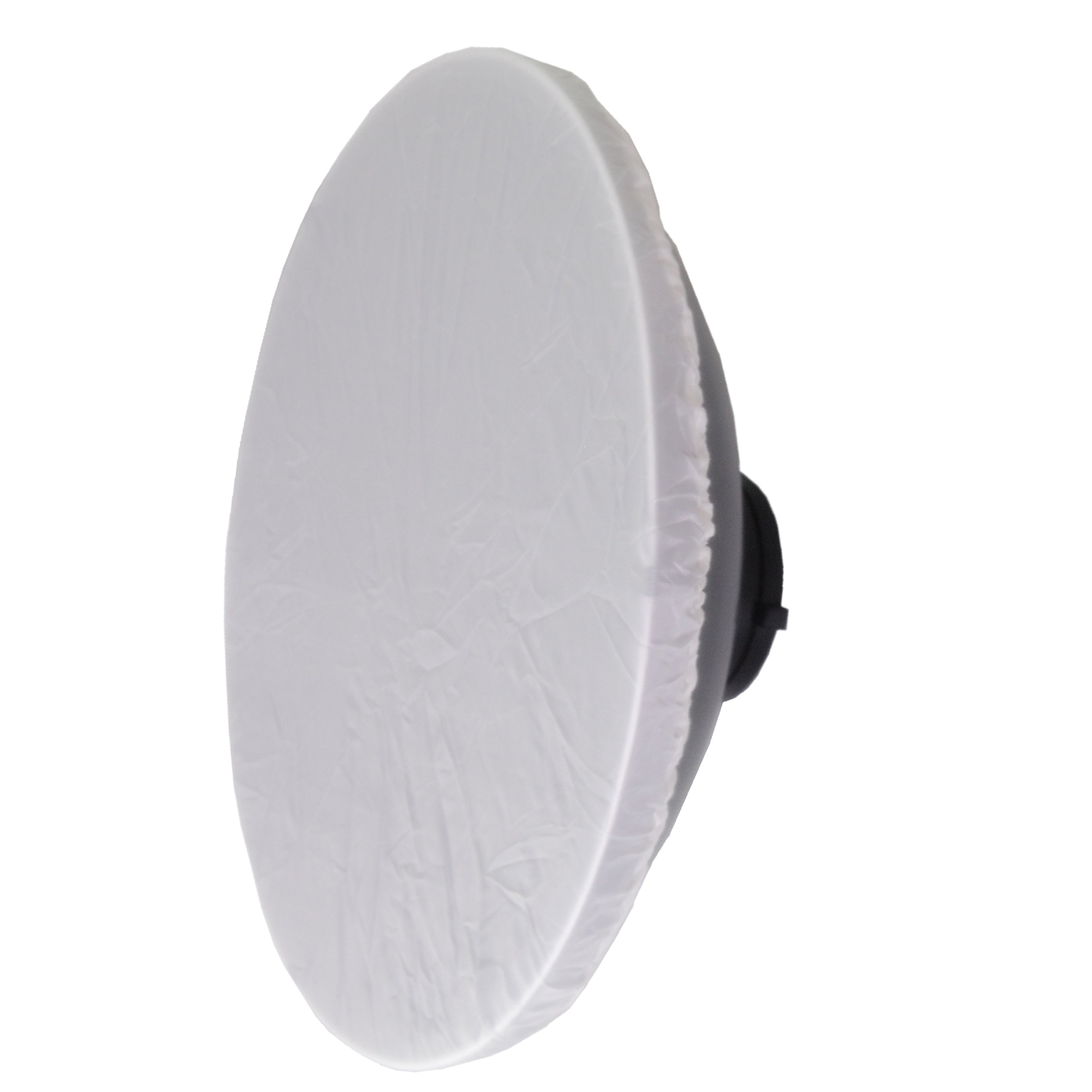 DynaSun S40 Réflecteur Plateau Beauté Argent 40cm avec Grille Nid d'abeille Diffuseur et Monture Bow