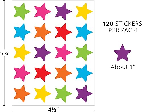 Miniatura 3 de Teacher Created Resources Pegatinas Estrellas Brillantes (5796)