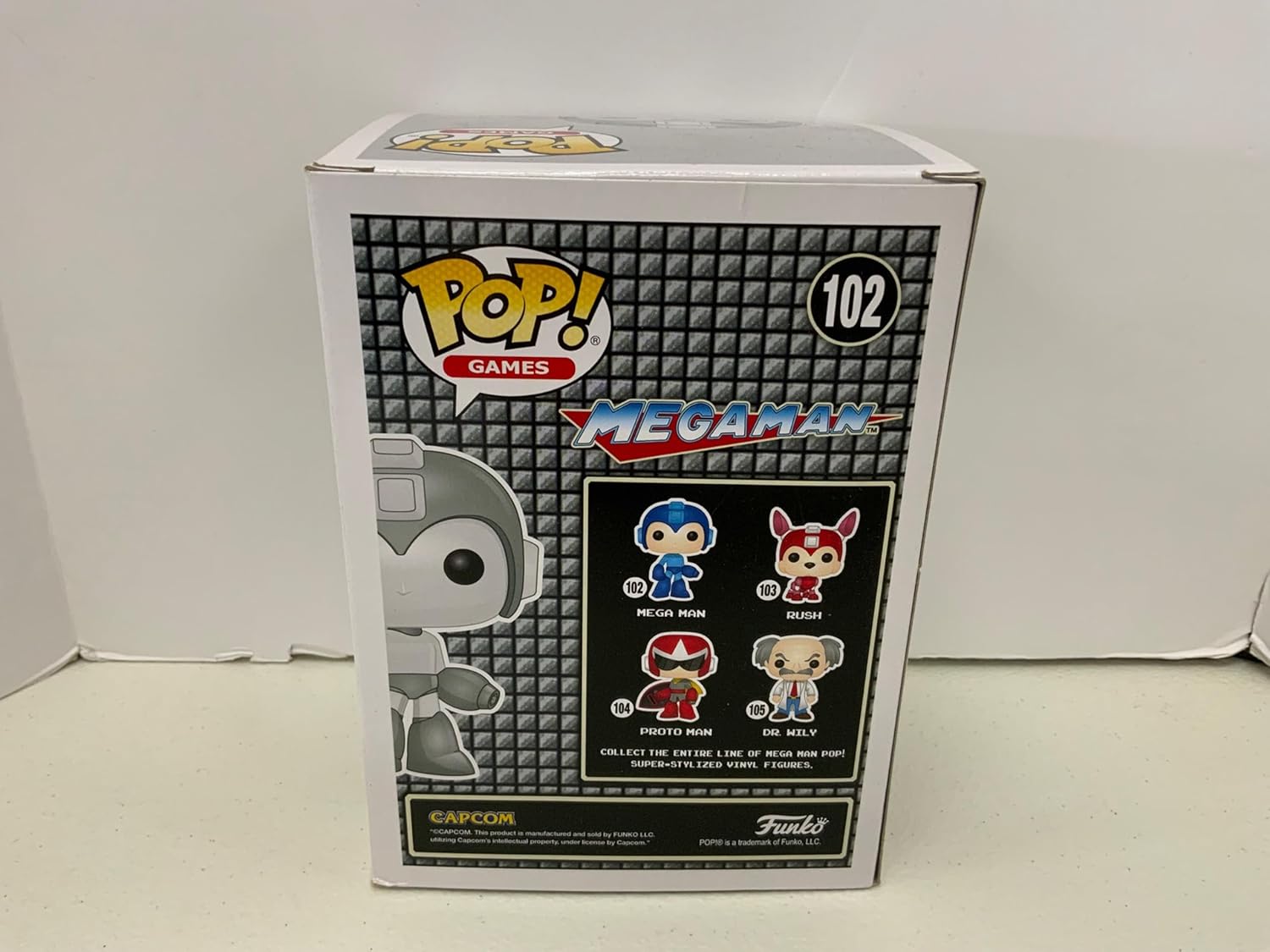 POP Funko Games Retro Mega Man Exclusive #102